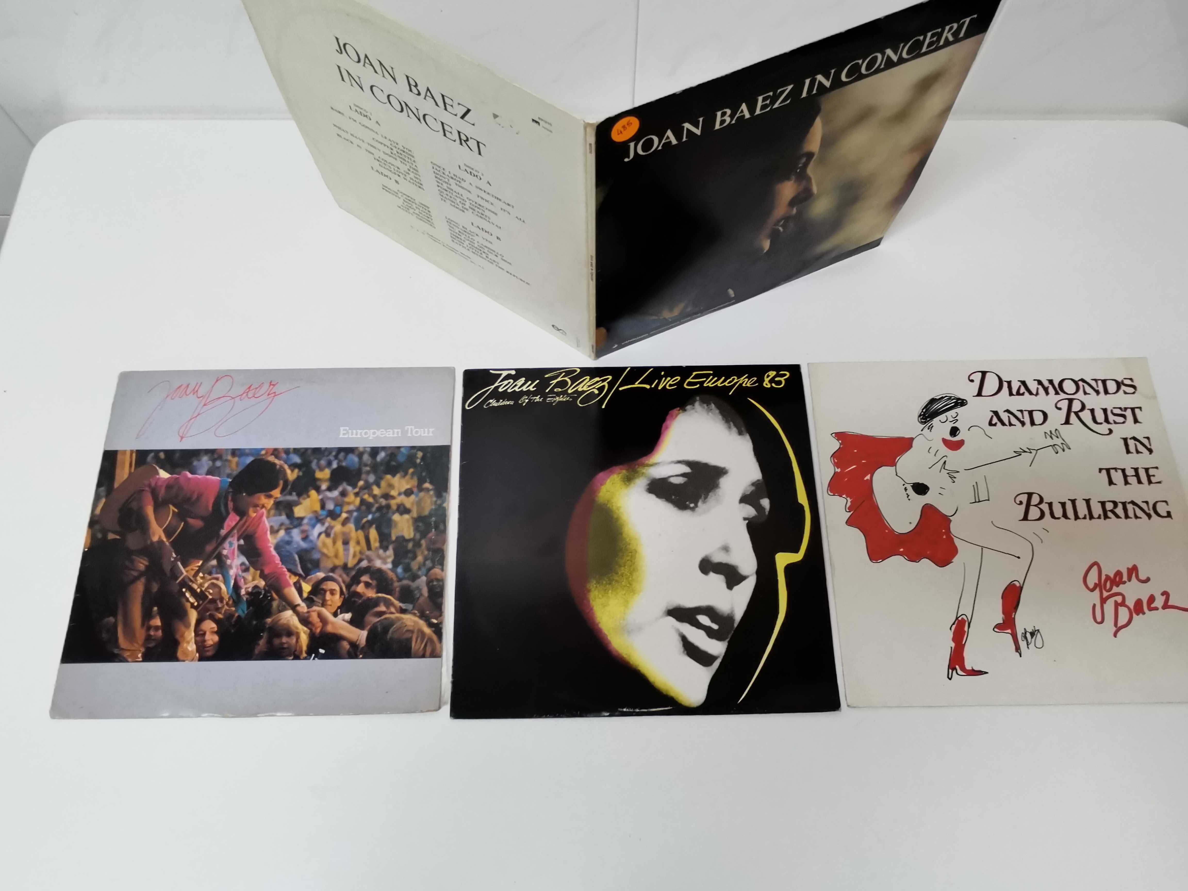 TOM WAITS, JONI MITCHELL e JOAN BAEZ: Álbuns {Discos de Vinil}