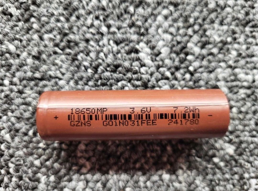 Ogniwa 18650 3.6v
