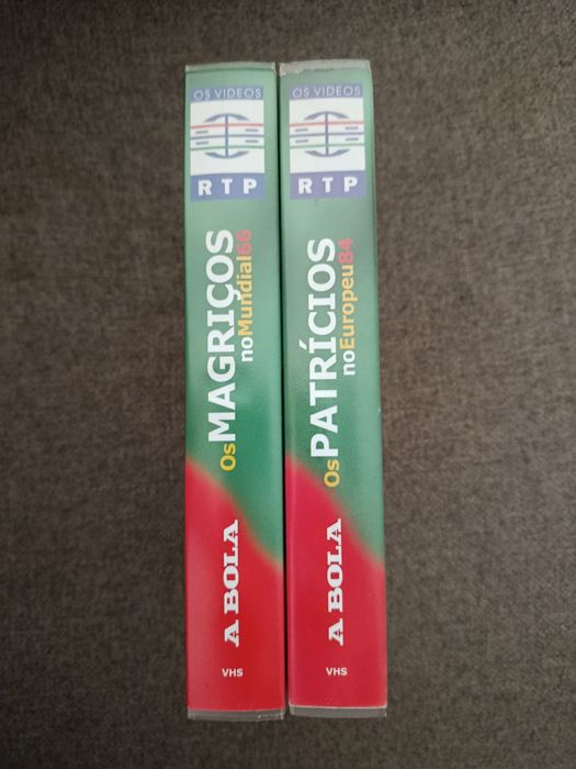 VHS - Seleção Portuguesa - Mundial 66 e Europeu 84