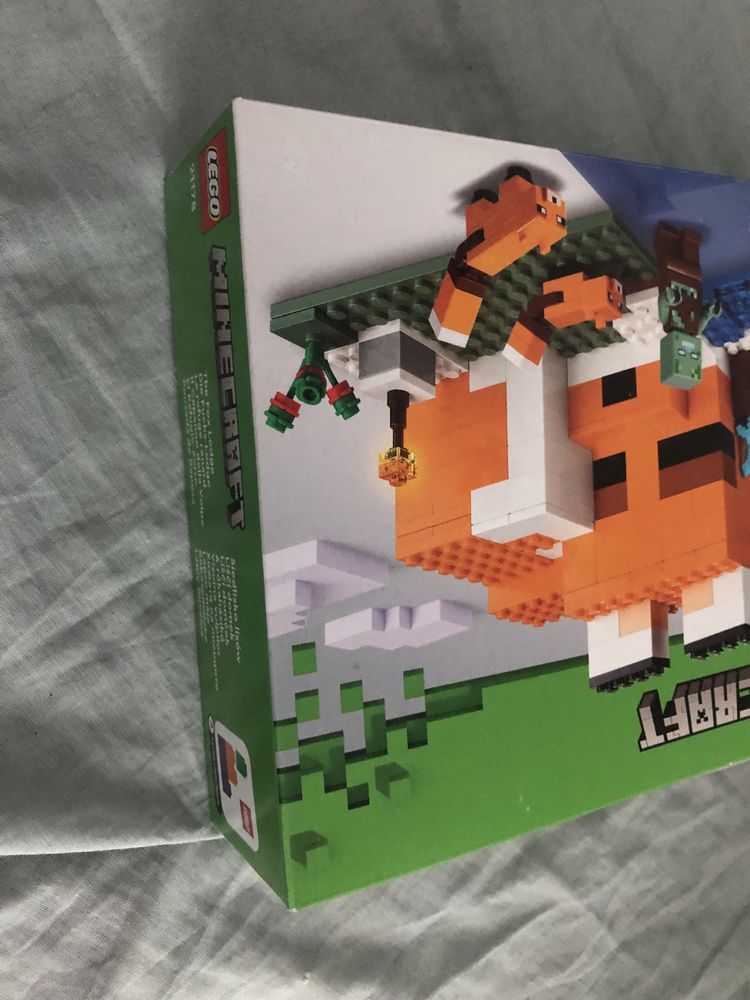 Lego 21178 minecraft nowe siedlislo lisków