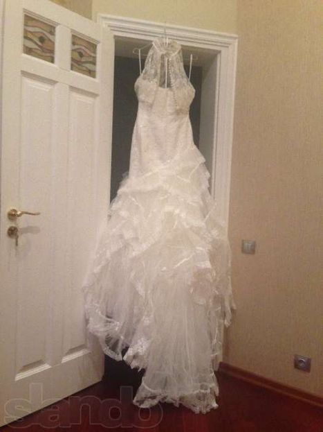 Свадебное платье Pronovias - La Sposa, айвори, 172-180 см, M-L