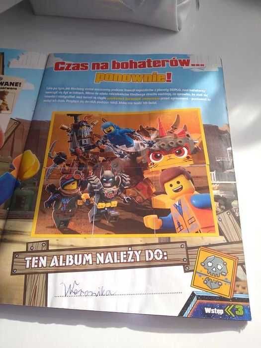 lego movie 2  album z naklejkami aktualny wysyłka 3 zł