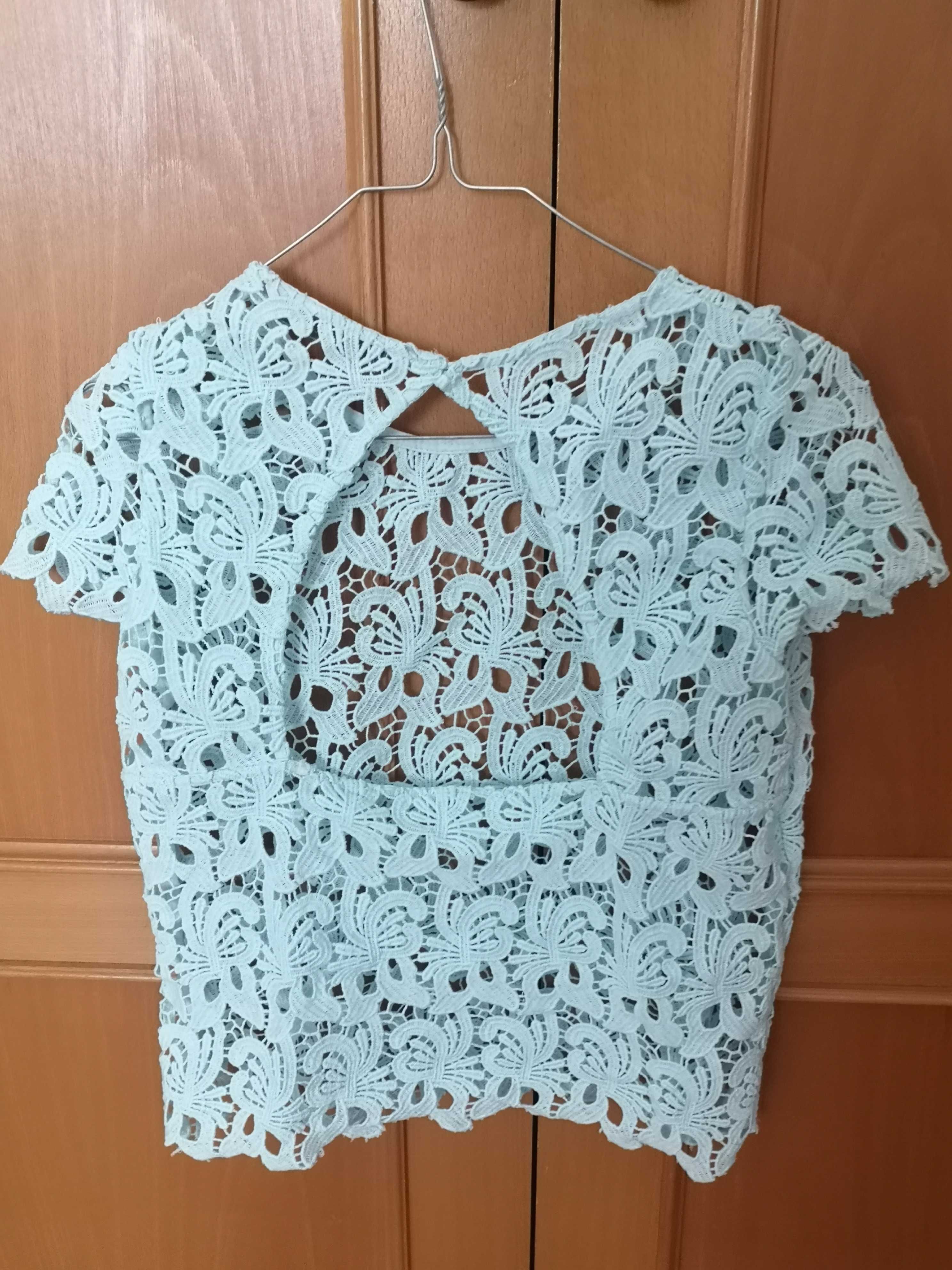 Blusa S de Renda Zara