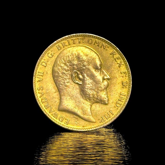 1 Sovereign United Kigdom 1904 Gold Coin