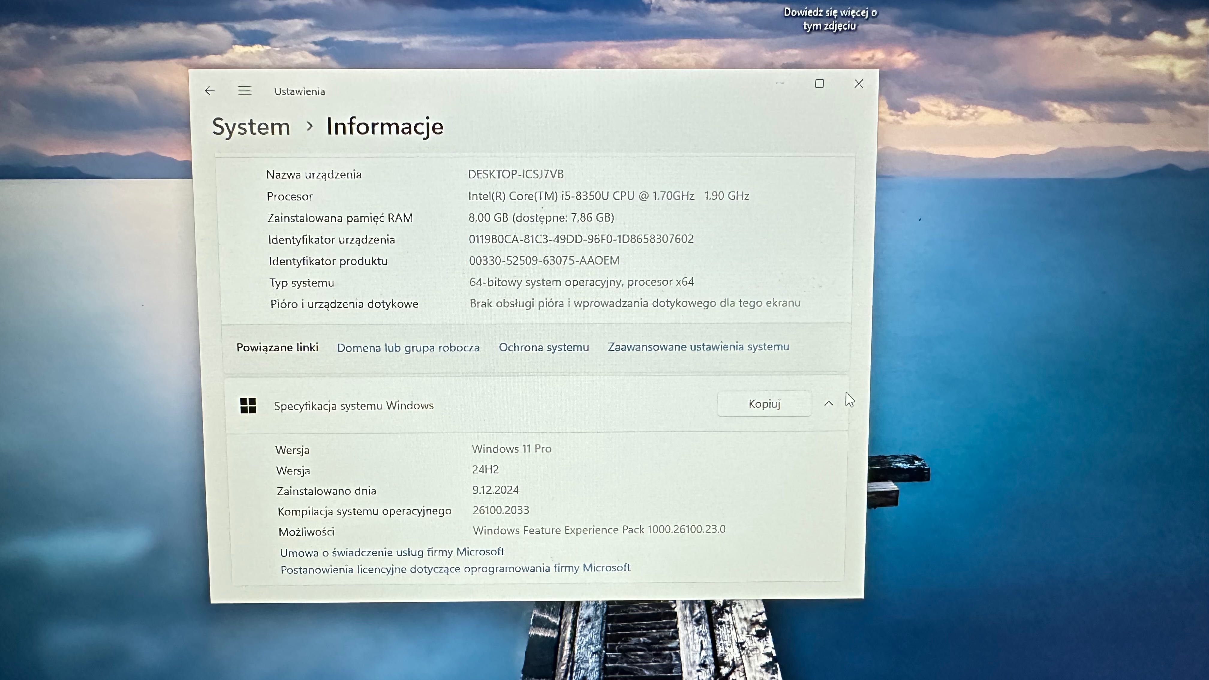 Dell Latitude 5400 Intel Core i5-8350U 8 GB RAM 256 GB SSD Windows 11