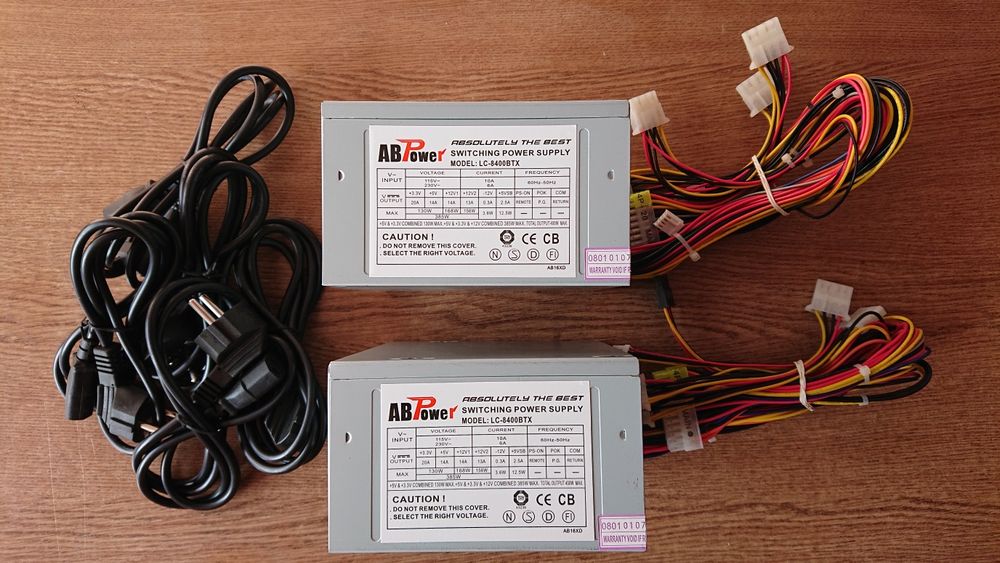 Блок питания 400W / 400Вт AB Power. Новый !