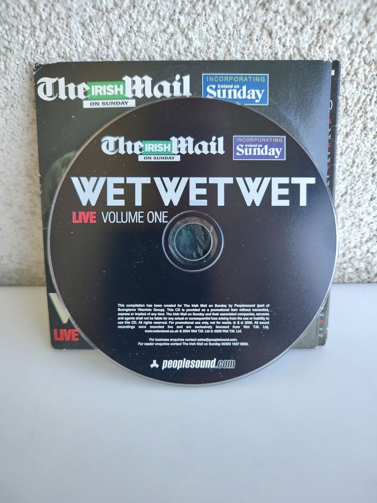 Płyta CD Wetwetwet Live Volume I