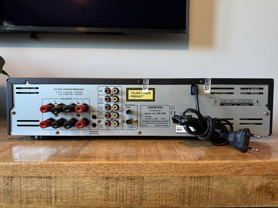 Amplituner ONKYO CR-70R RDS czarny