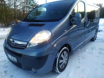 Opel Vivaro LONG 2.5 CDTI 140KM zadbany, brygadówka, 6 osób