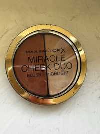 Max Factor Miracle Cheek Duo Blush+Highlight brozner i rozświetlacz