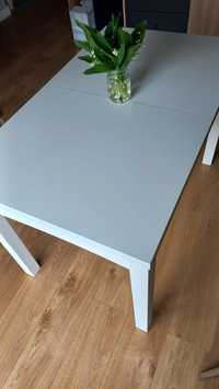 Rozkładany biały stół 120x73 (160x73)