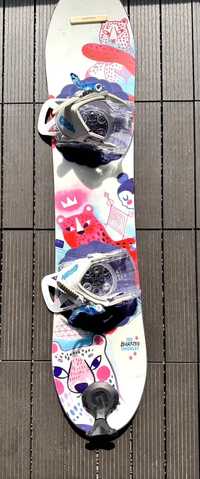 Deska Dziecięca Burton Snowboard Chicklet 100 + Riglet Board Reel