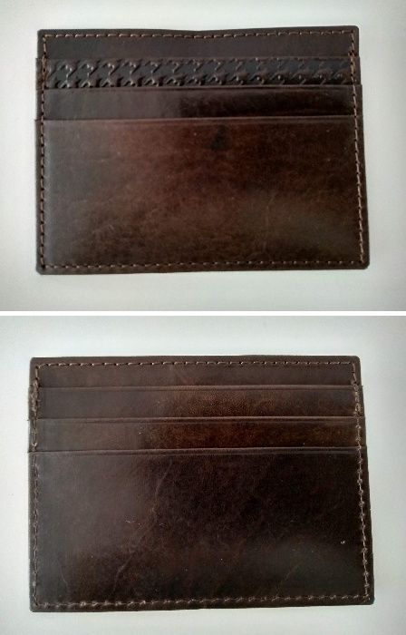 NOWY Zestaw: portfel, etui na karty (RFID), brelok, okładka na karty