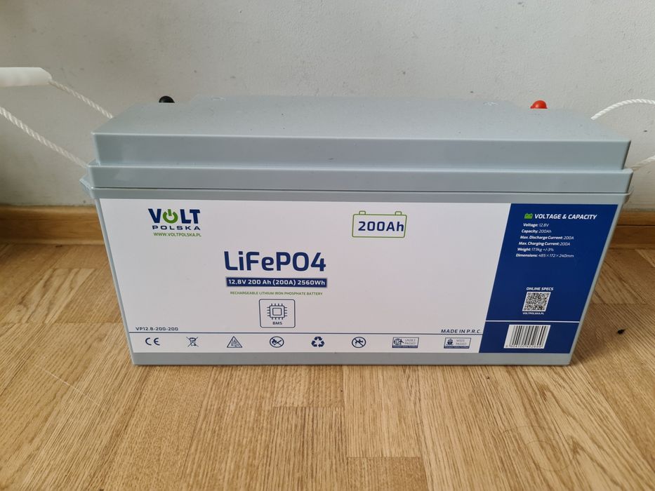 Продам акамулятор volt 200 Ah новий LifePo4