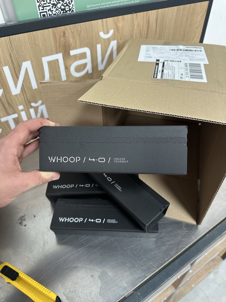 WHOOP 4.0 + місяць безкоштовно, нові запаковані !