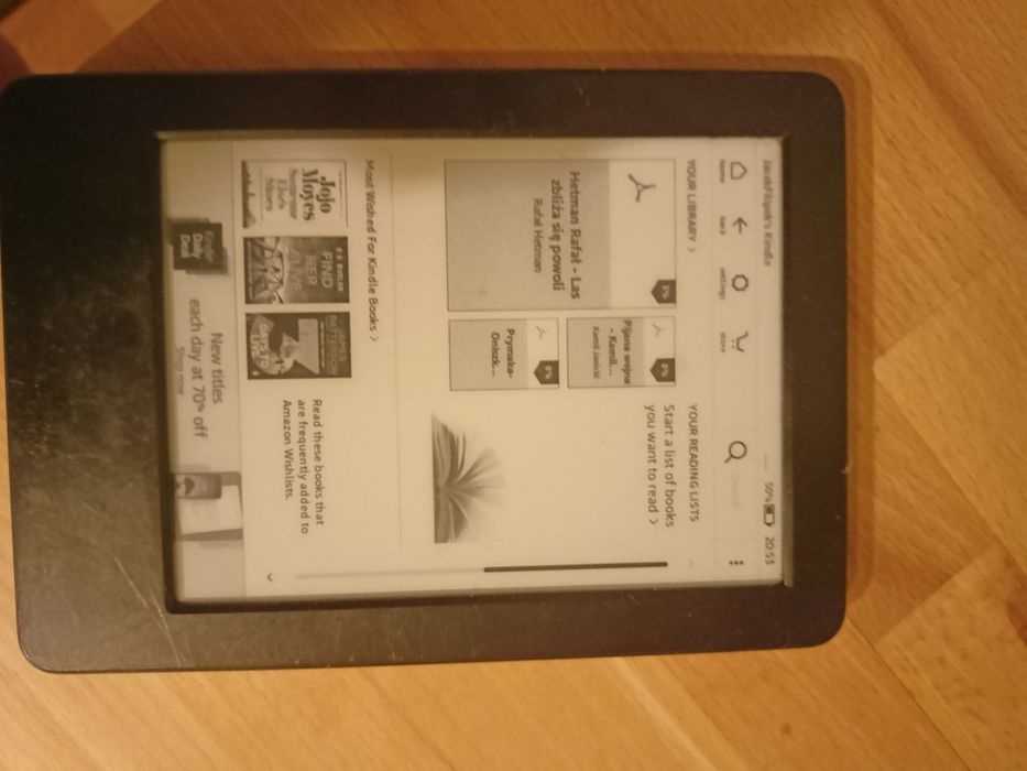 Czytnik ebook kindle