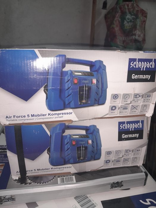 Компресор Scheppach з Європи.