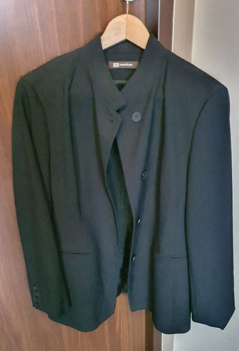 Marynarka damska Monton,  czarna, rozmiar 38, bez śladów używania