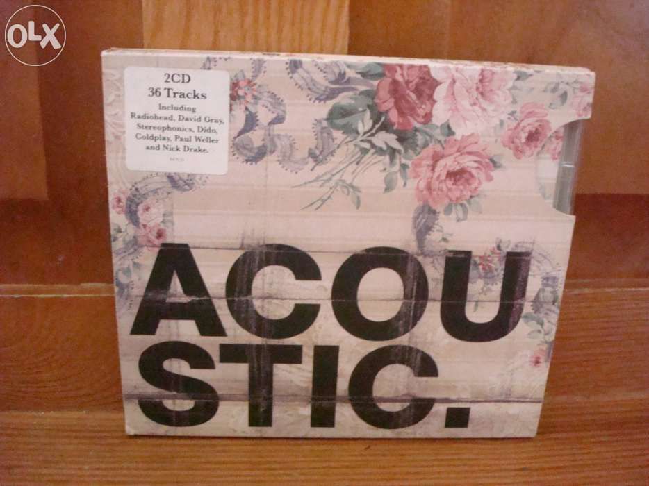 CD Duplo Acoustic - Colectânea Com Diversos Cantores ( CD Novo )