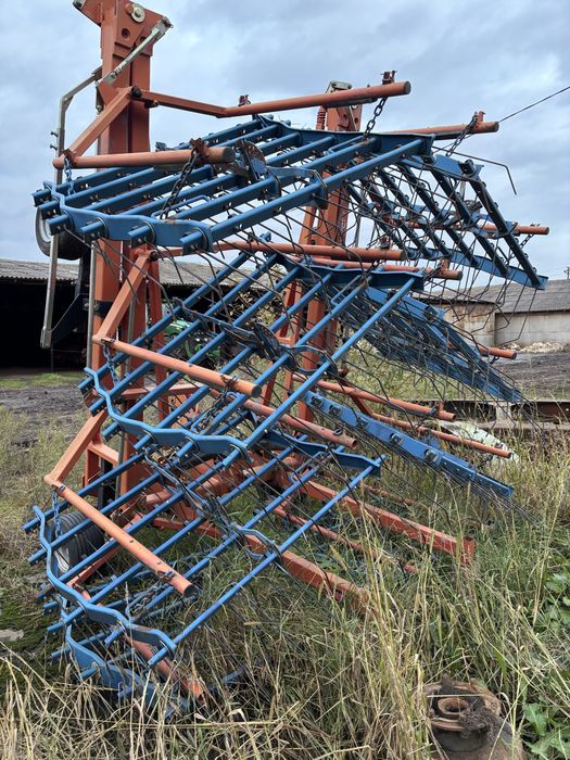 Борона Штригельна  .Борона пружинна