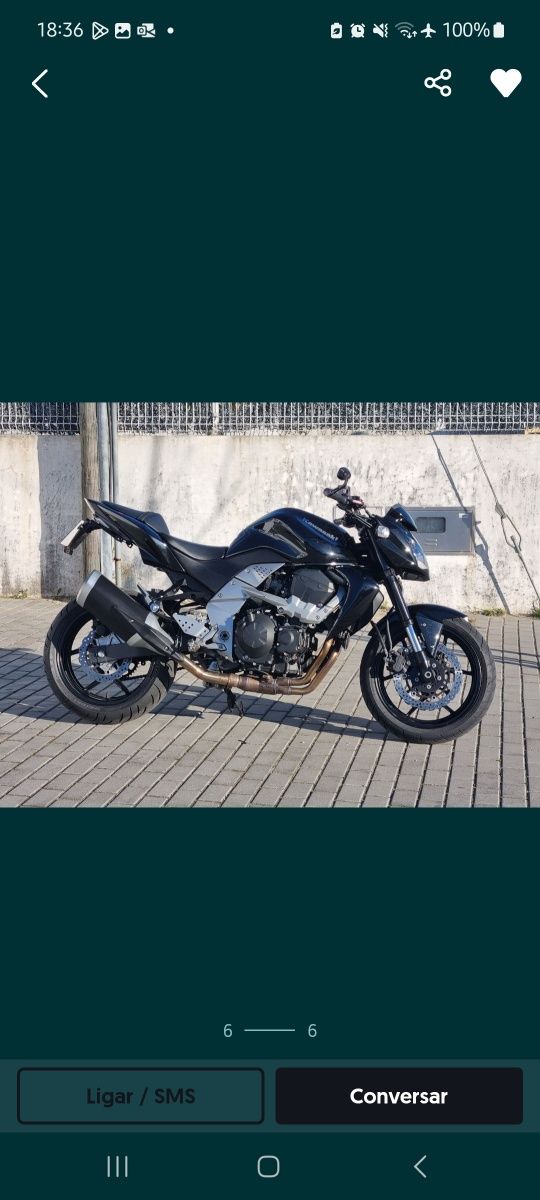 Kawazaki Z750 linda