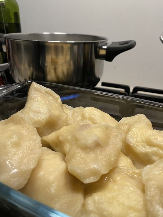 Świąteczne domowe pierogi i krokiety