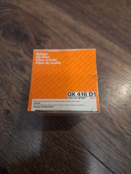 Filtr oleju OX 416 D1, Toyota, Lexus, OE04152-YZZA6,