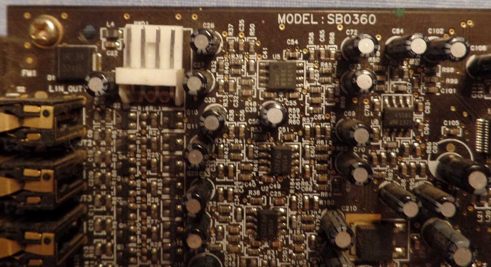 Placa de Som Creative Sound Blaster Audigy 2 SB0360 7.1