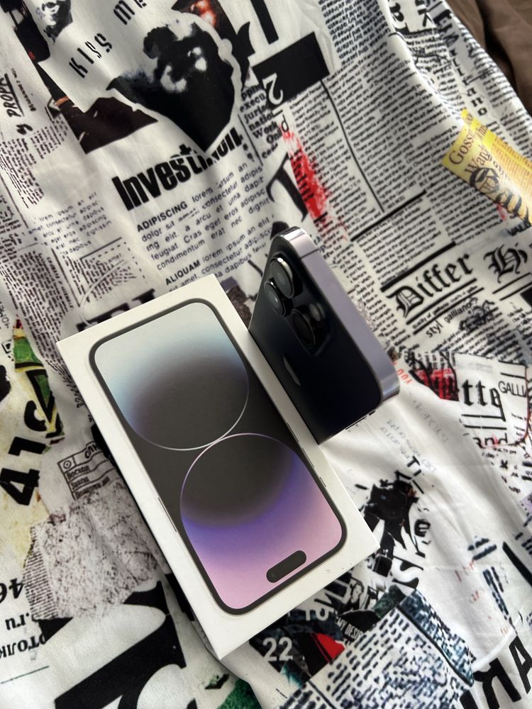 Продаю свой iPhone 14 Pro 256gb neverlock Deep Purple