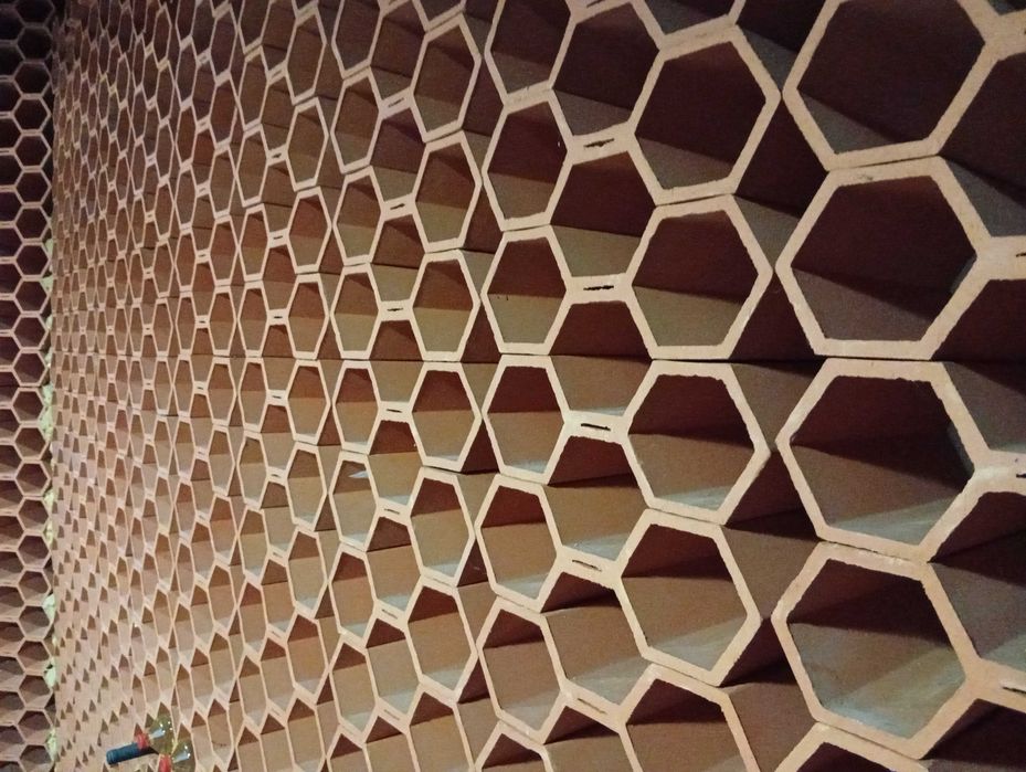 garrafeira em tijolo