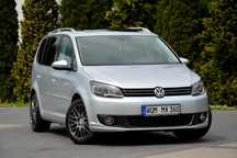 Volkswagen Touran 1,4 TSI 140km Highline Full Duża Navi kamera skóry Panorama Alu ASO DE