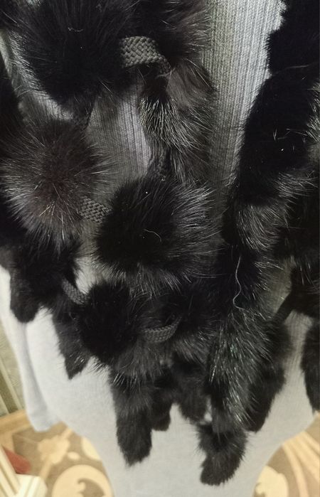 Норковая накидка. Мех из натуральной норки. (42 / ХL / 50).