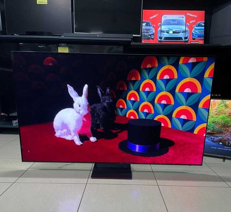 55" 144Гц QD-OLED Сабвуфер СмартУкраїнськи SAMSUNG S90D НімеччиниНОВИЙ