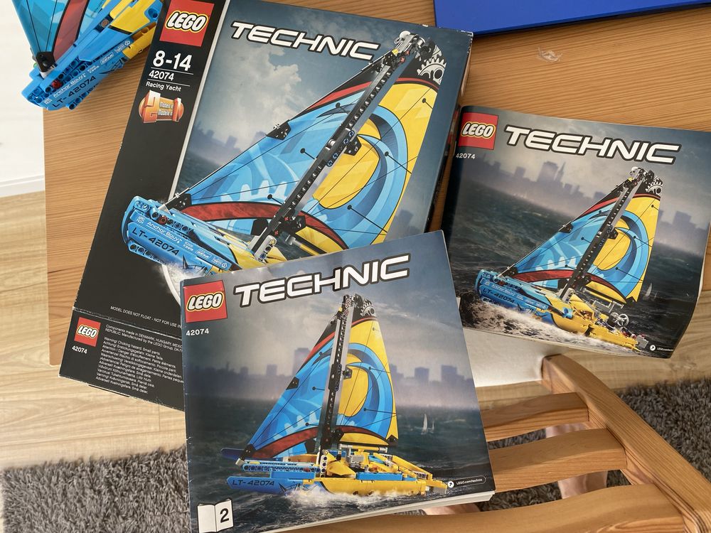Lego 42074 Iate de competiçao