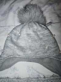 Зимняя шапка детская шапка зимний комплект на девочку шапка на девочку