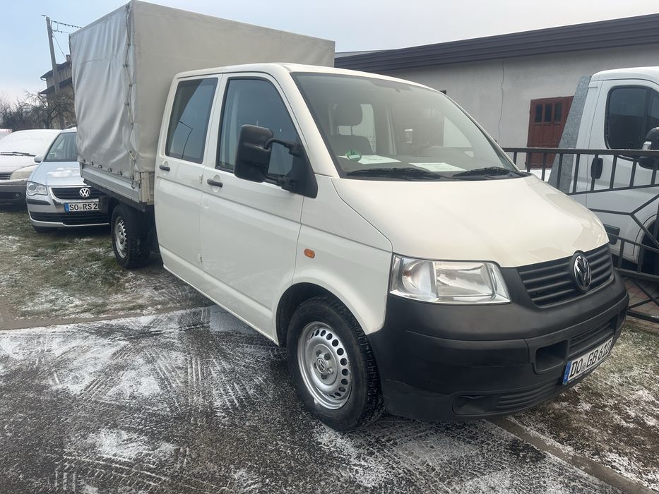 Vw T5 1.9 tdi 167 tys km org z tuv 6 osobowy Brygadowka