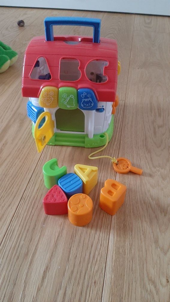 Smily Play, chatka sorter, zabawka edukac