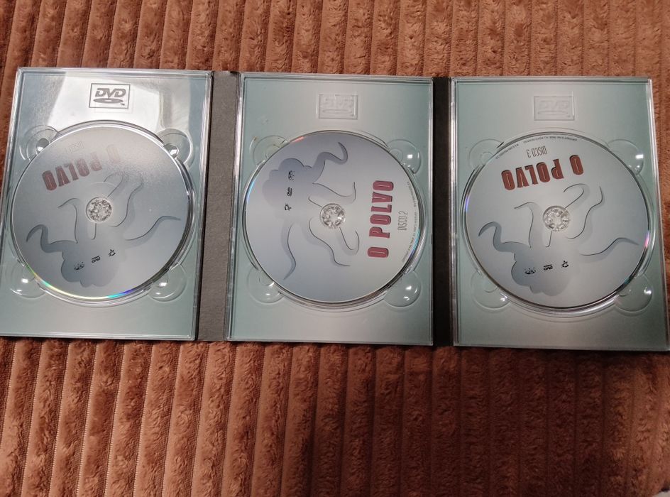 O POLVO - season 1 e 2 - dvd