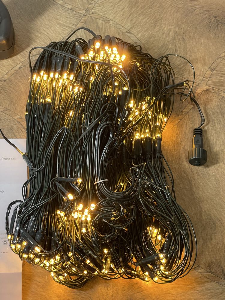Led штора, гирлянда - штора