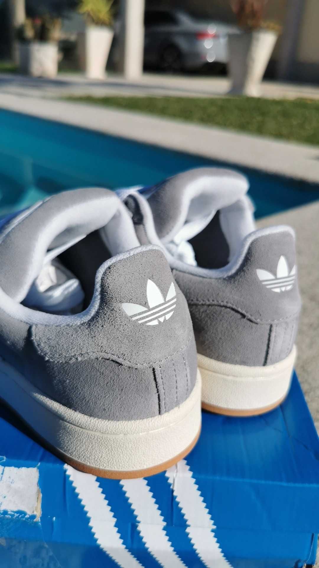 Adidas Campus 00s Grey White 38