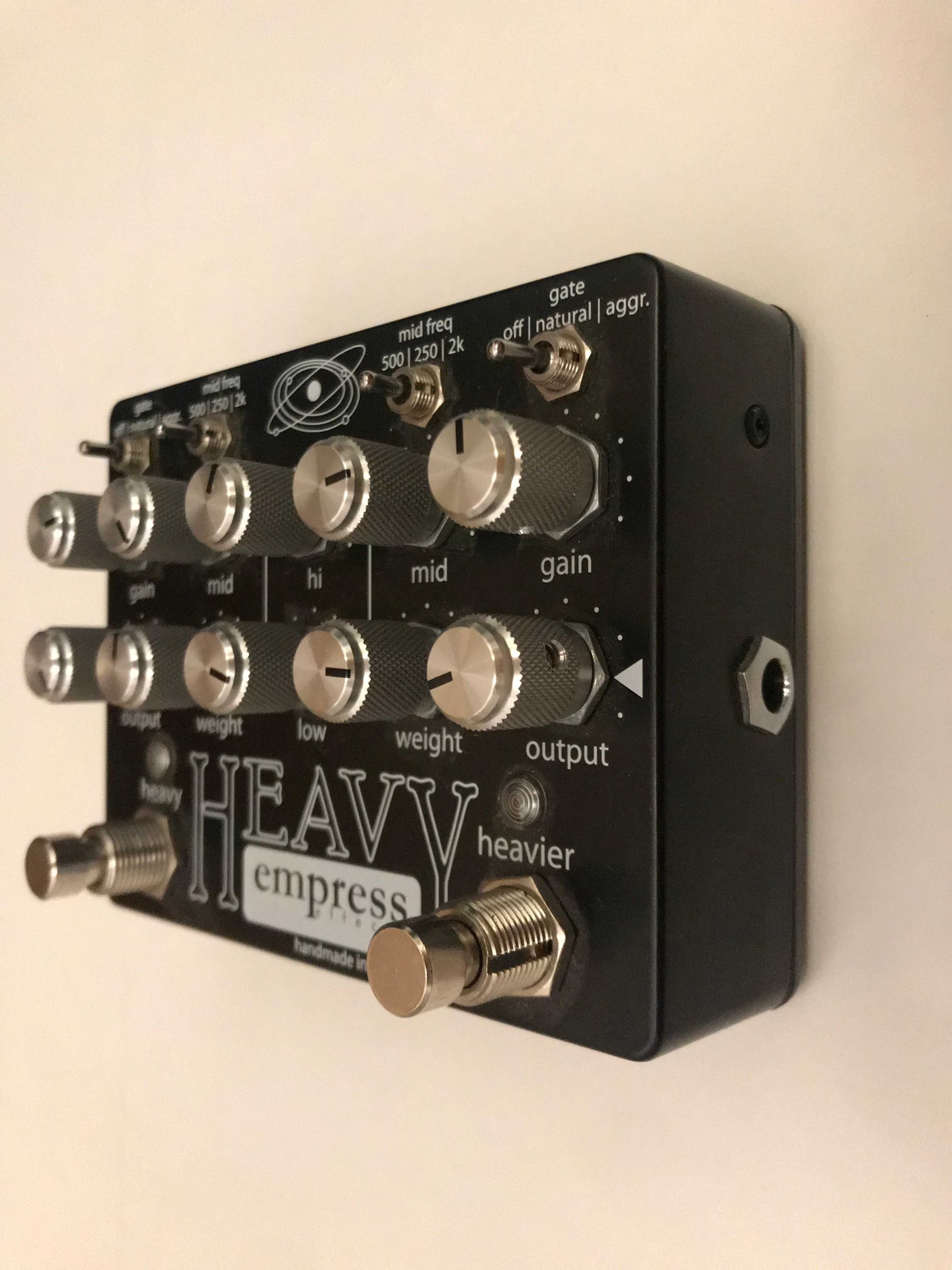 Empress Heavy Distortion Effects Pedal 2010s - Black