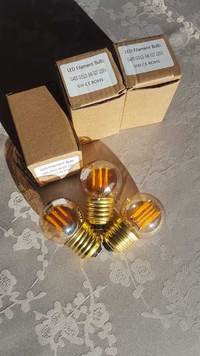 6 Lampadas Led G40G 3W E27 220V