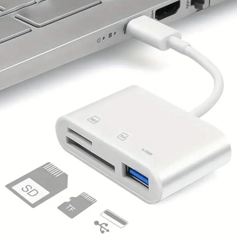 Wielofunkcyjny Czytnik Kart Dla Czytnika Kart Typu C Na SD Kabel USB