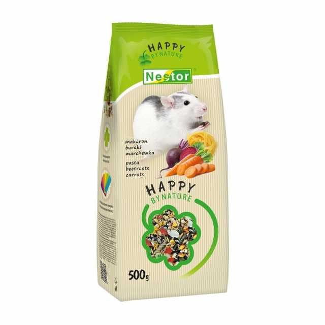 Pokarm PREMIUM dla szczurów z makaronem i warzywami  500g