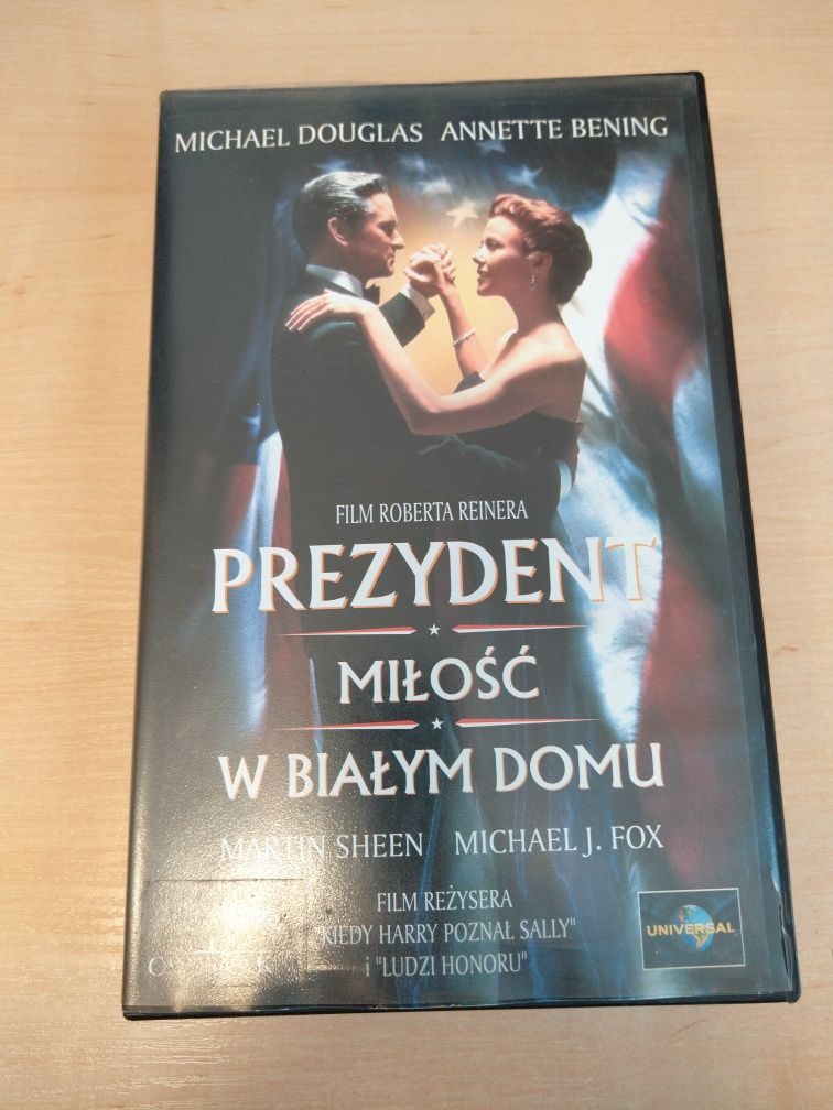 "Prezydent, Miłość w Białym Domu" kaseta VHS