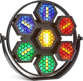 Lampa Retro 350W COB RGBW LED. DMX. Dla Dj, dekoracja domu