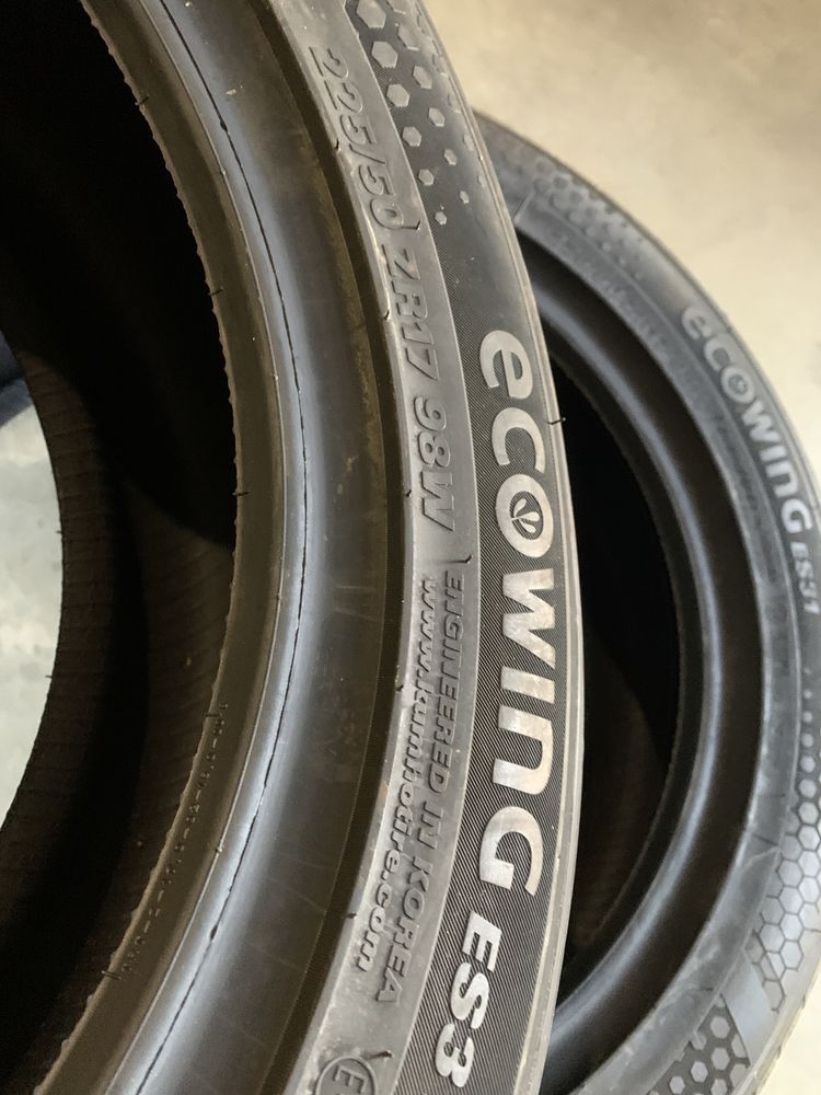 нові 225/50R17 Kumho Ecowing ES31 (98W XL) літні шини