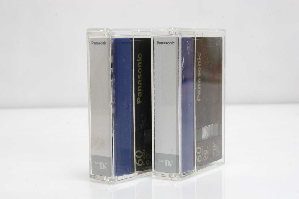 Dwie kasety miniDV Panasonic 60min