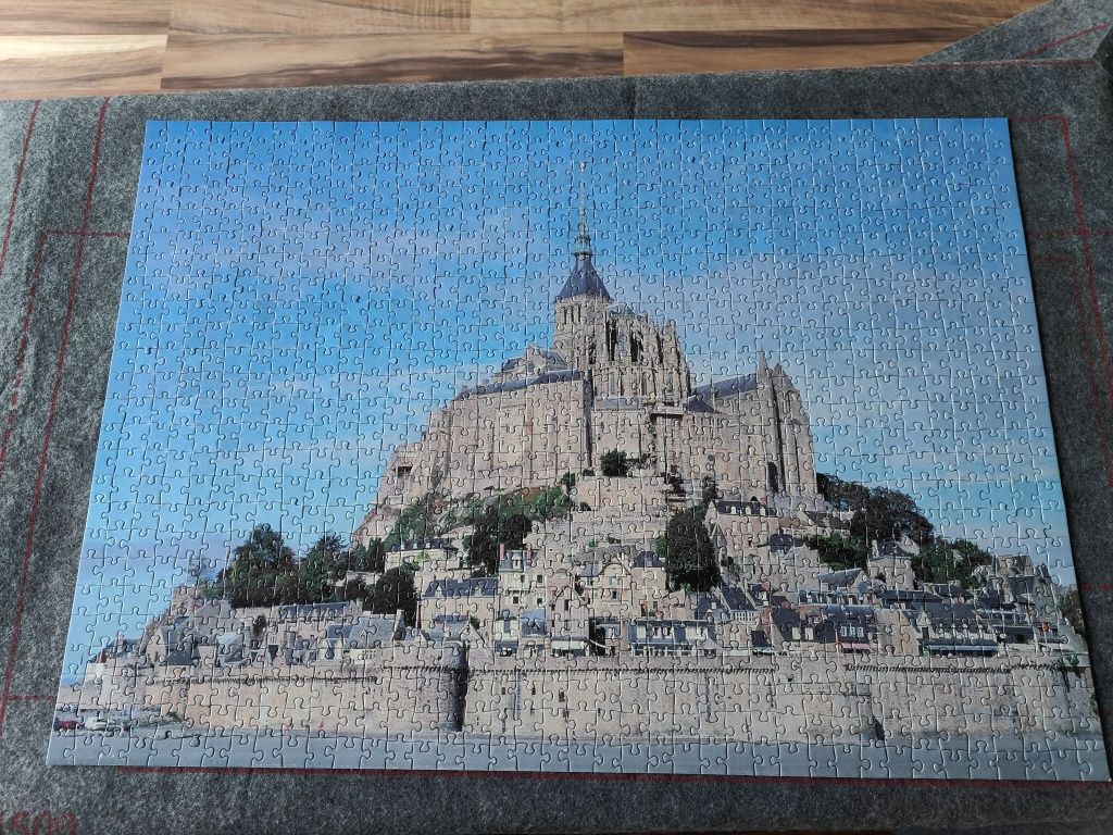 Puzzle Trefl 1000 elementów  - Castle Mont Saint Michel