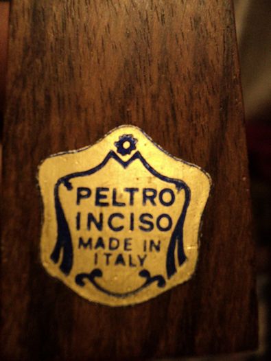 Статуэтка оловянная peltro inciso made in italy подарок редкость